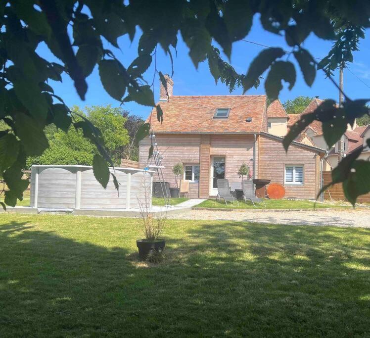 Cottage Cocooning Romantique Avec Jaccuzzi Prive Ancinnes Dış mekan fotoğraf
